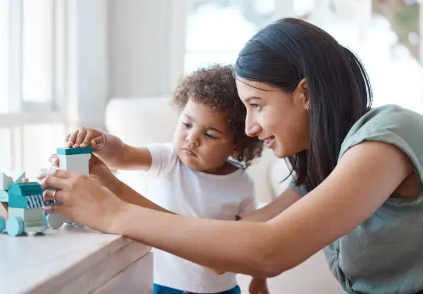 Sessão de terapia infantil