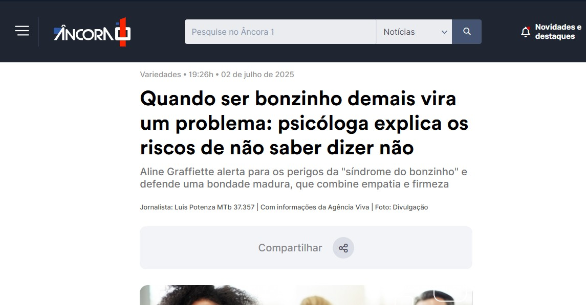 Quando ser bonzinho demais vira um problema: psicóloga explica os riscos de não saber dizer não