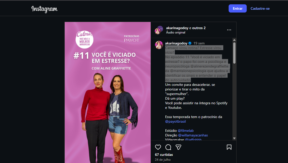 Você é viciado em estresse?