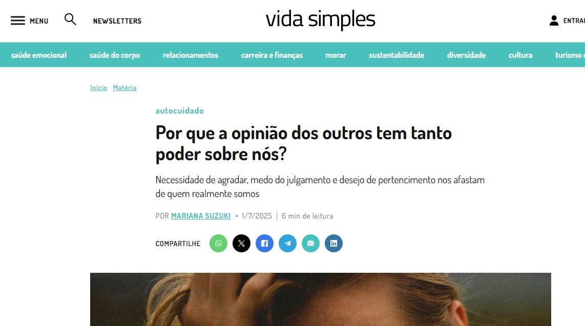 Por que a opinião dos outros tem tanto poder sobre nós?
