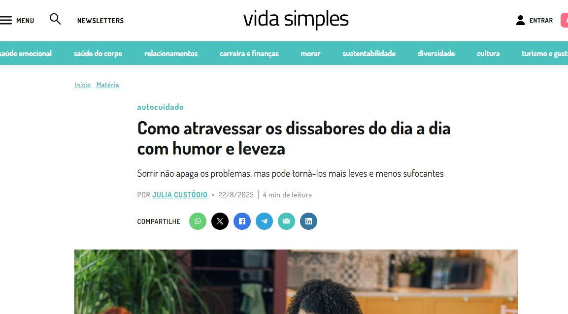 Como atravessar os dissabores do dia a dia com humor e leveza